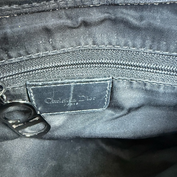 Dior Saddle bag, black Interior with Logo Charm - Picture 6 of 12